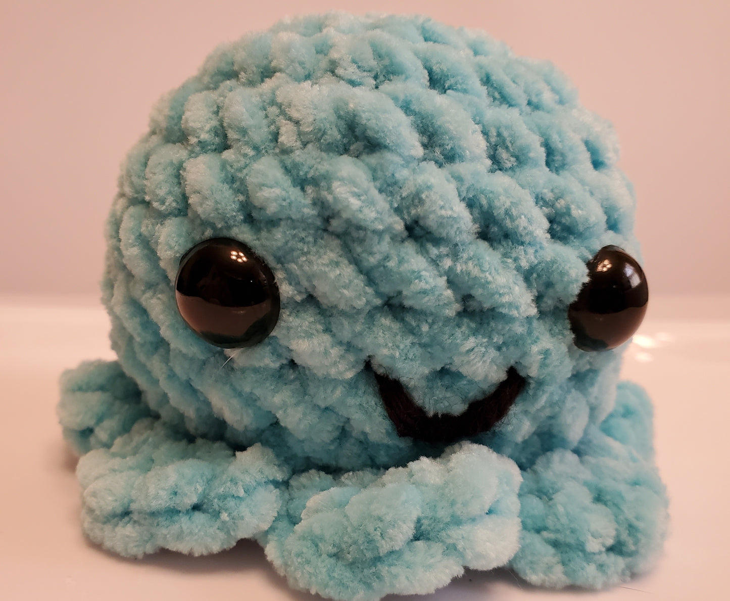 Handmade Crocheted Octo Plush - 3” - Available in 6 colors