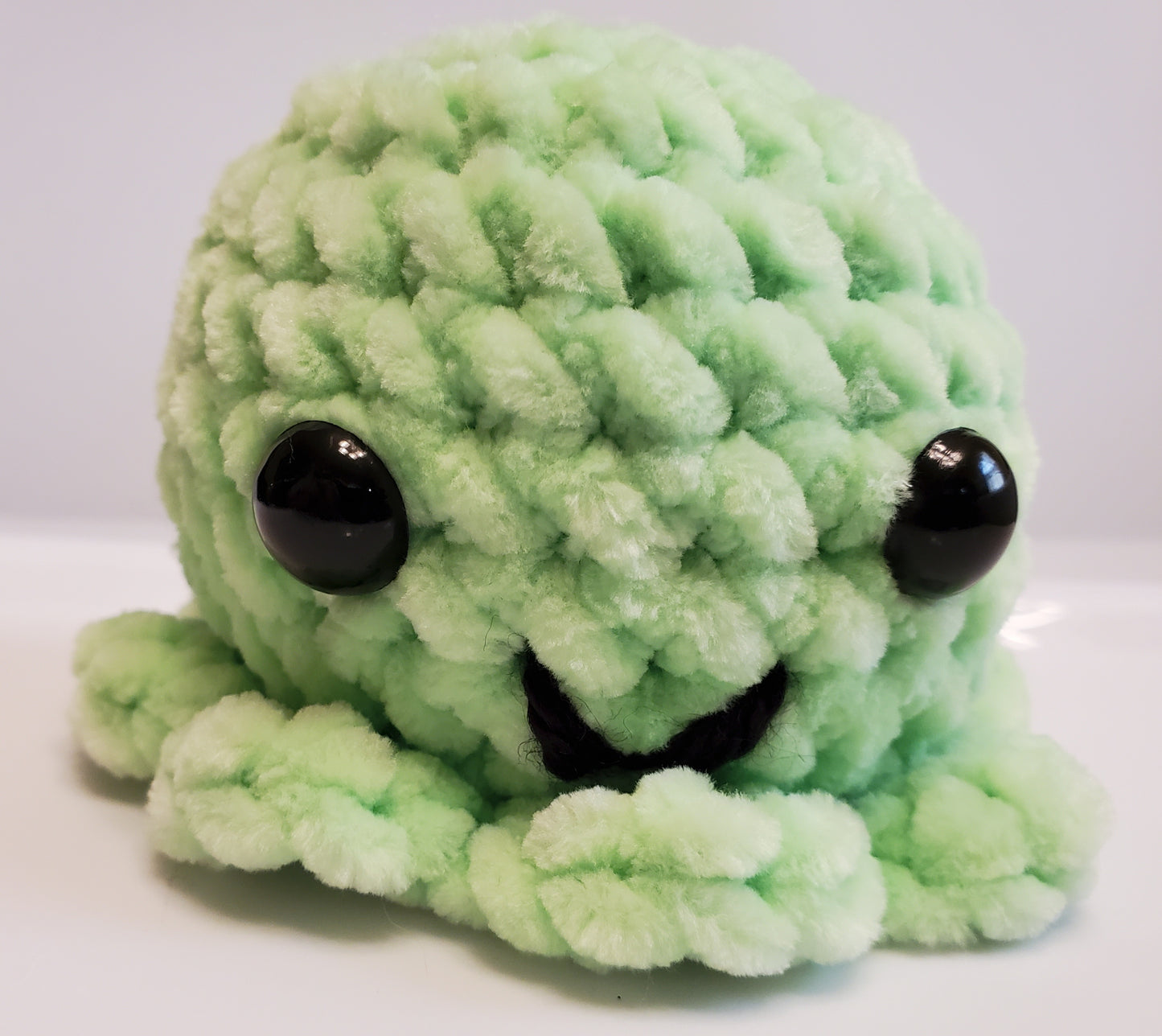 Handmade Crocheted Octo Plush - 3” - Available in 6 colors