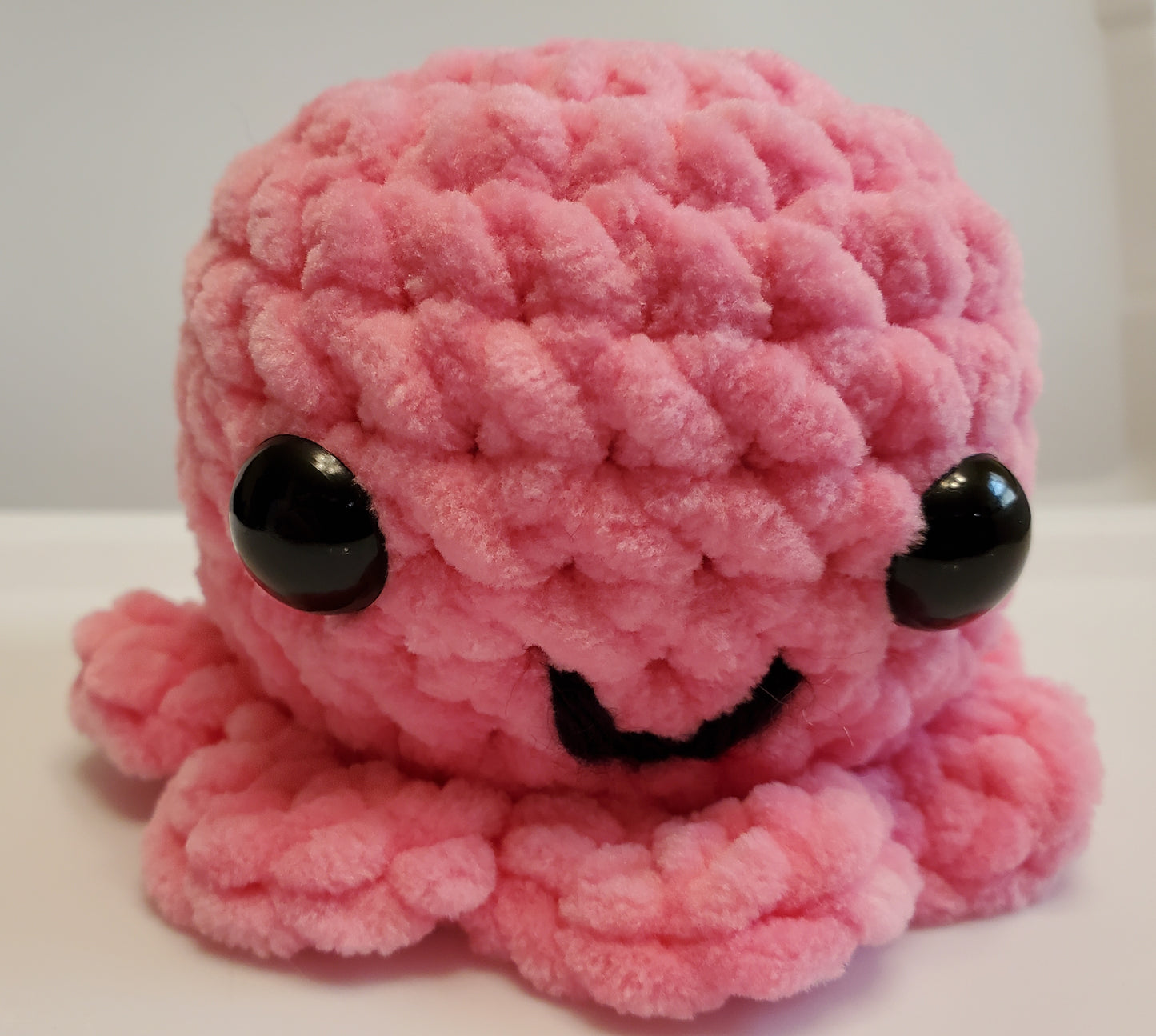 Handmade Crocheted Octo Plush - 3” - Available in 6 colors