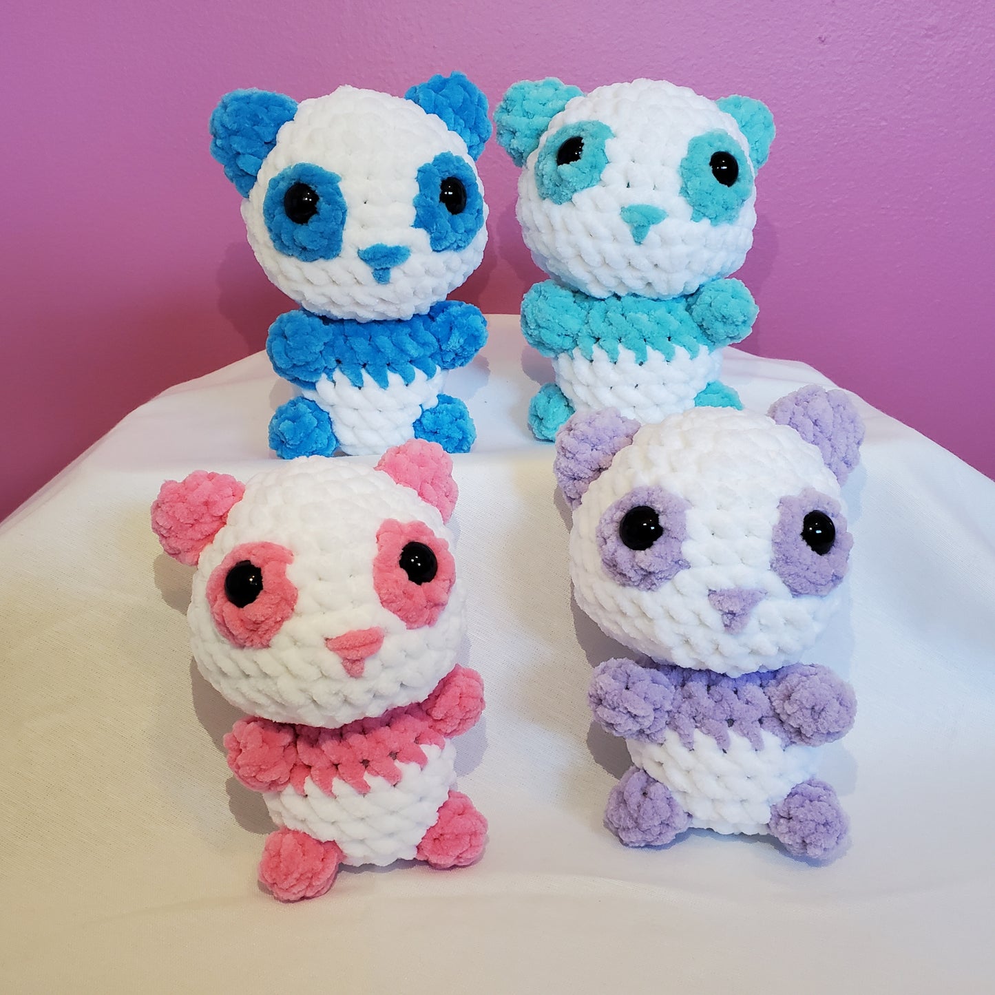 September - Handmade Plush Crocheted Panda