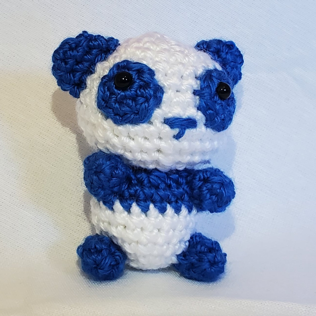 September - Handmade Crocheted Panda - 3”