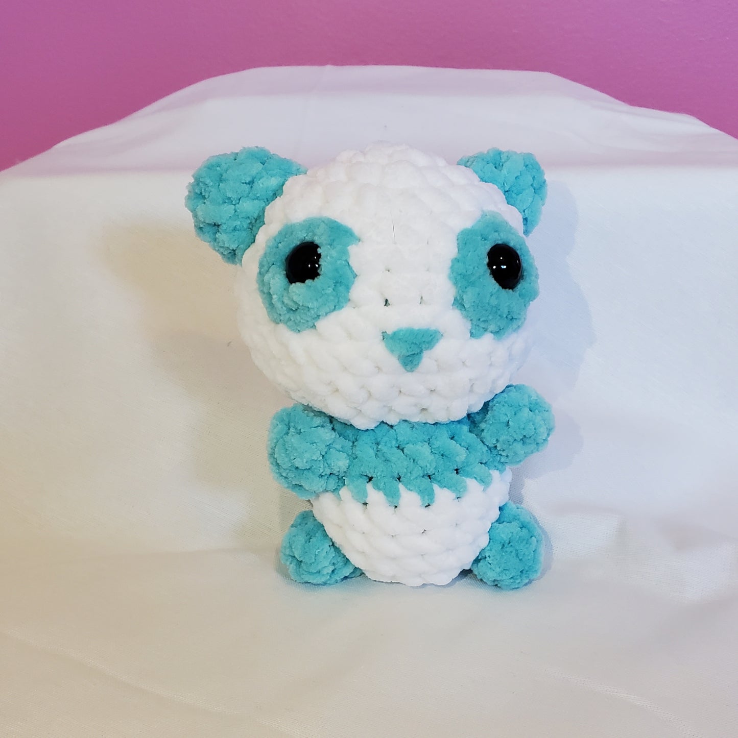 September - Handmade Plush Crocheted Panda