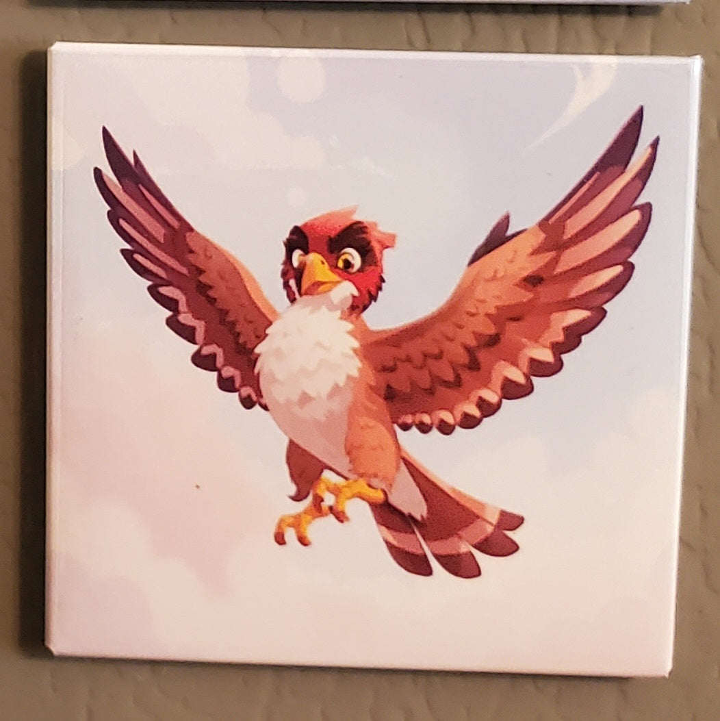 Cartoon Bird Magnets