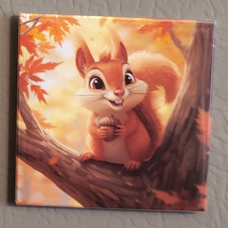 Cartoon Forest Wildlife Magnets