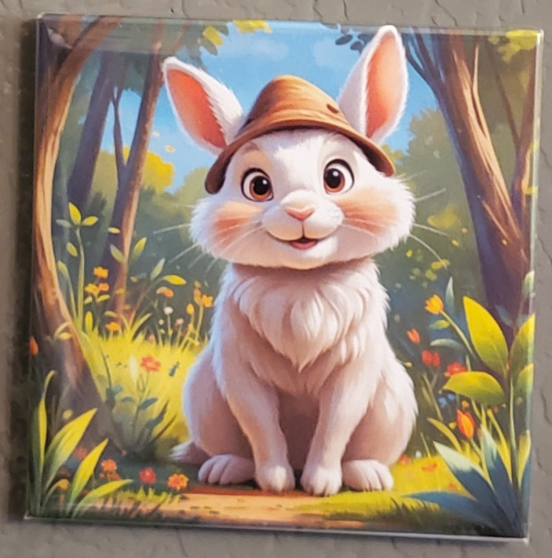 Cartoon Forest Wildlife Magnets