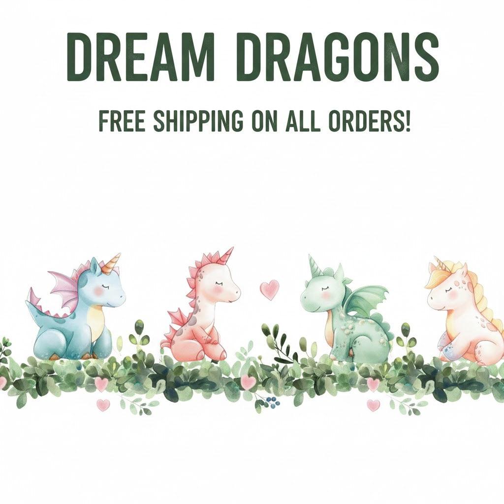 Personalized Dragon Blanket with Name - Custom Fantasy Castle and Dragon Fleece Throw for Boys, Girls, Kids and Dragon Lovers