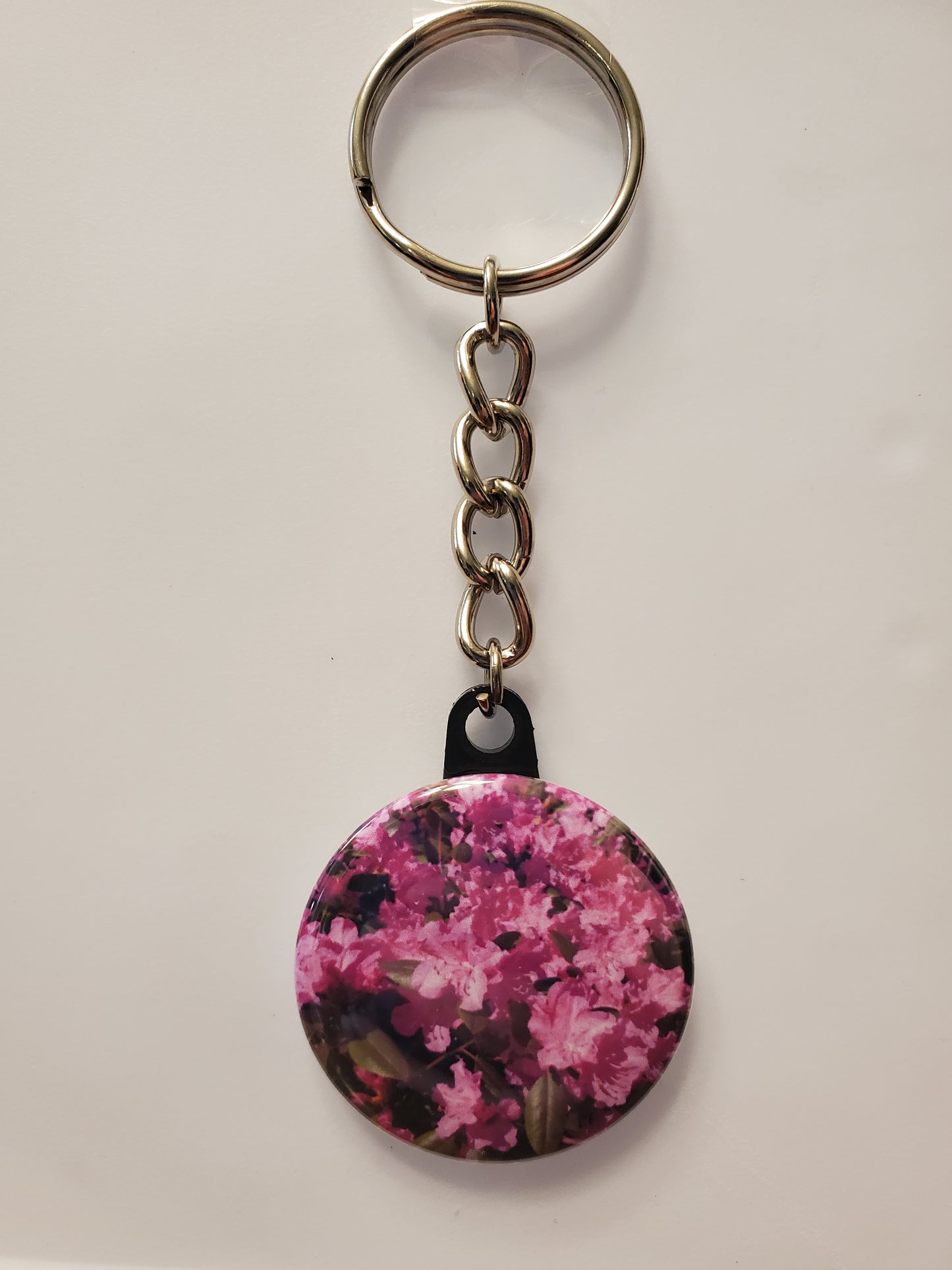 1.5" Round Photo Keychain - Nature & Pet Designs