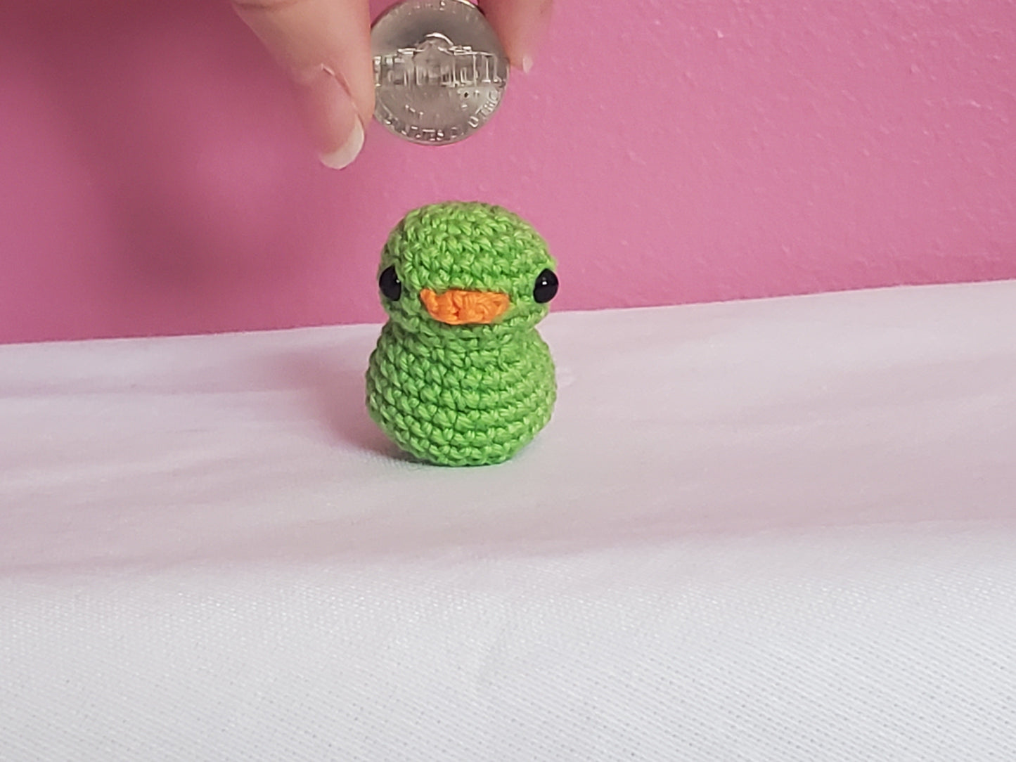Handmade Crocheted Mini Duck - Available in 5 colors