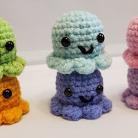 Handmade Crocheted Octo - Discontinued- Available in 6 Colors