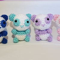 Handmade Crochet Panda - 3” - Discontinued