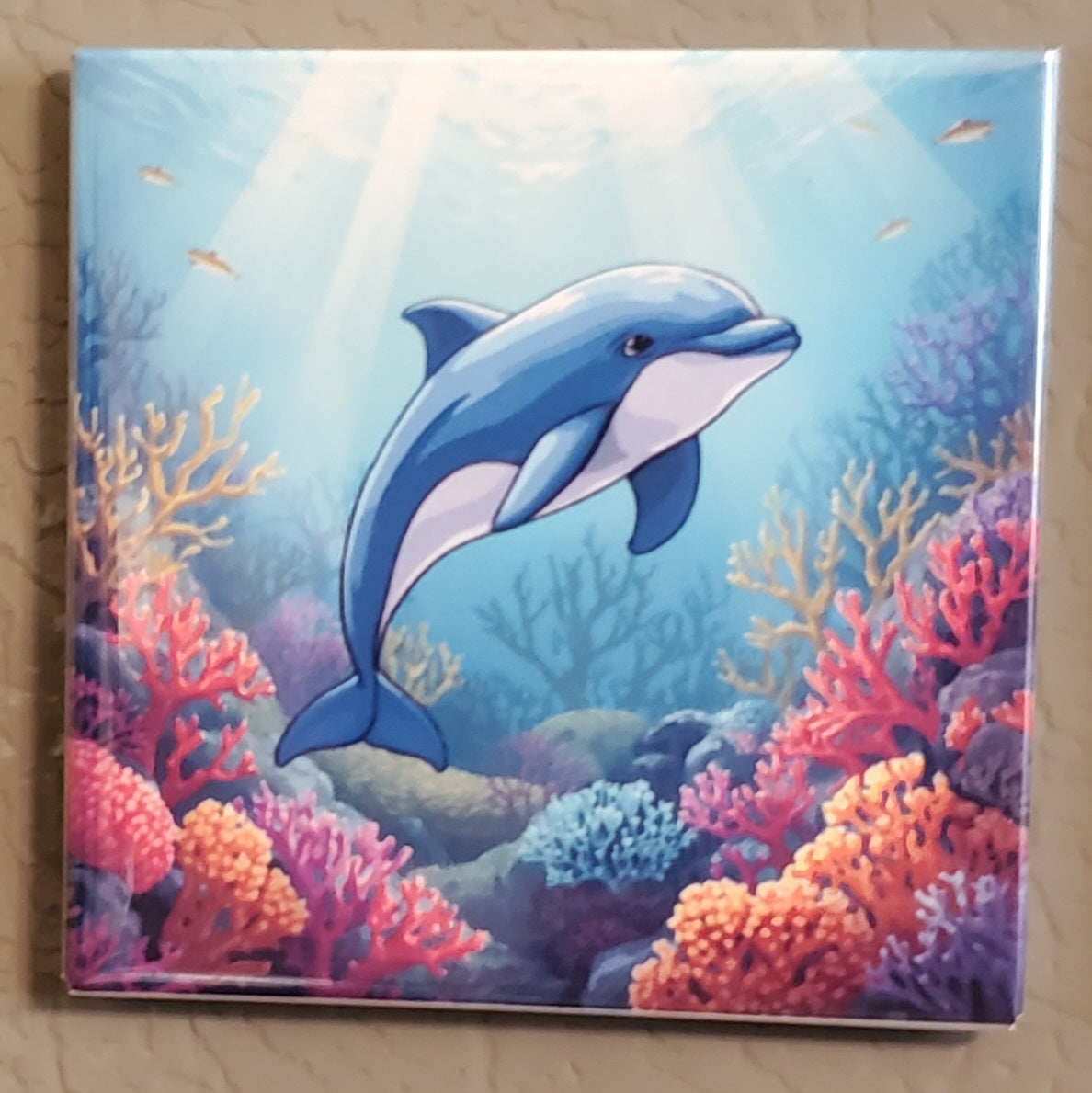 Cartoon Sea Creature Magnets (Set or Individual)