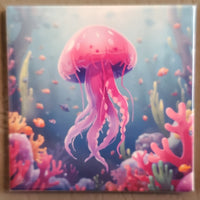 Cartoon Sea Creature Magnets (Set or Individual)