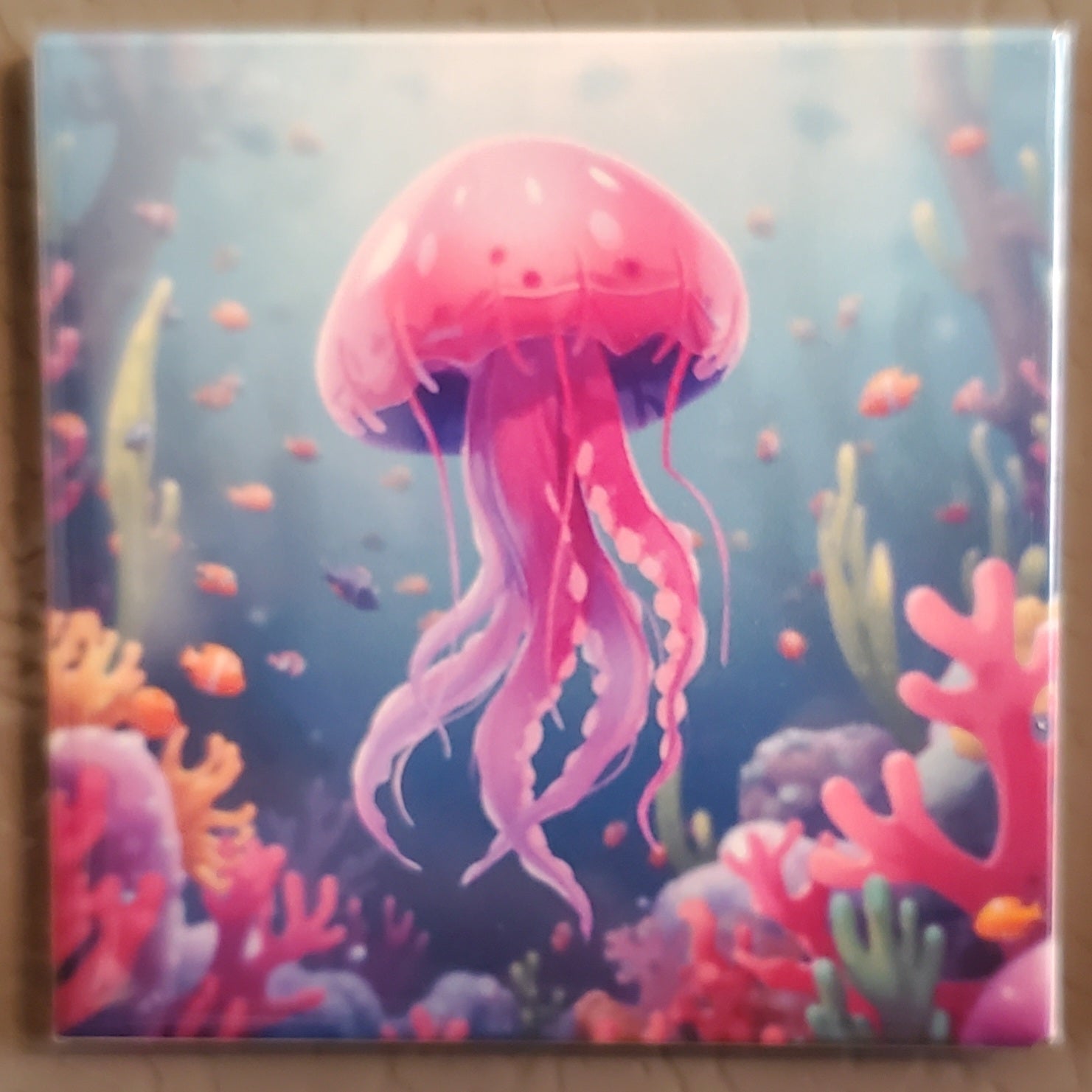 Cartoon Sea Creature Magnets (Set or Individual)