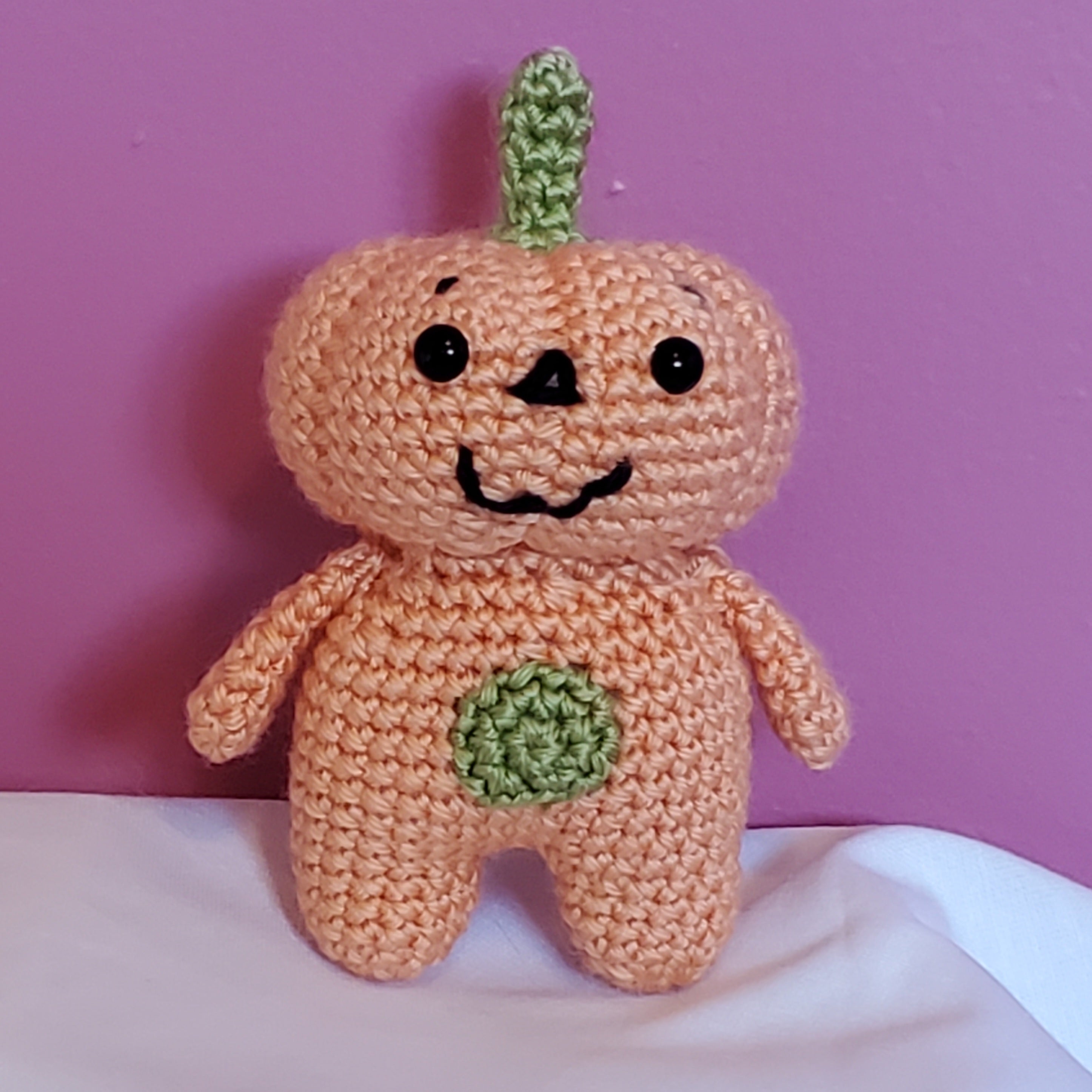 Handmade Pumpkin Doll (October)