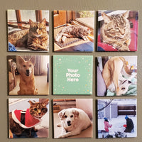 Custom 2x2 Photo Magnet – Personalized Fridge Magnet with Your Image | Bestselling Memory Gift