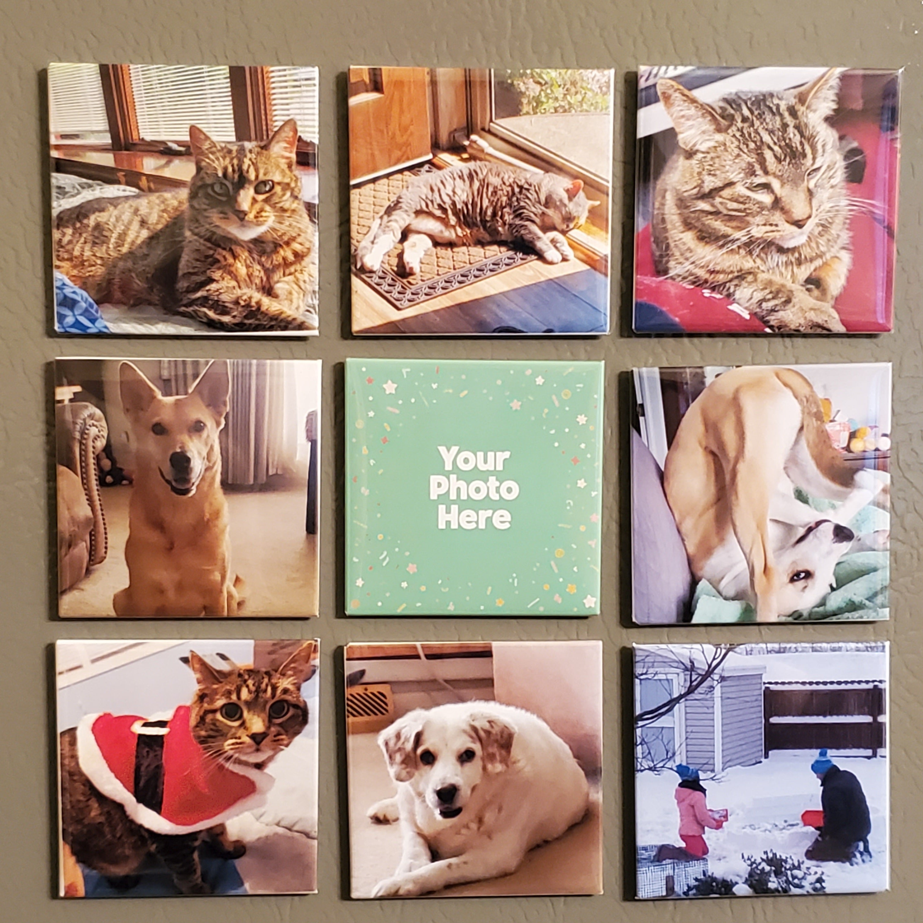 Custom 2x2 Photo Magnet – Personalized Fridge Magnet with Your Image | Bestselling Memory Gift