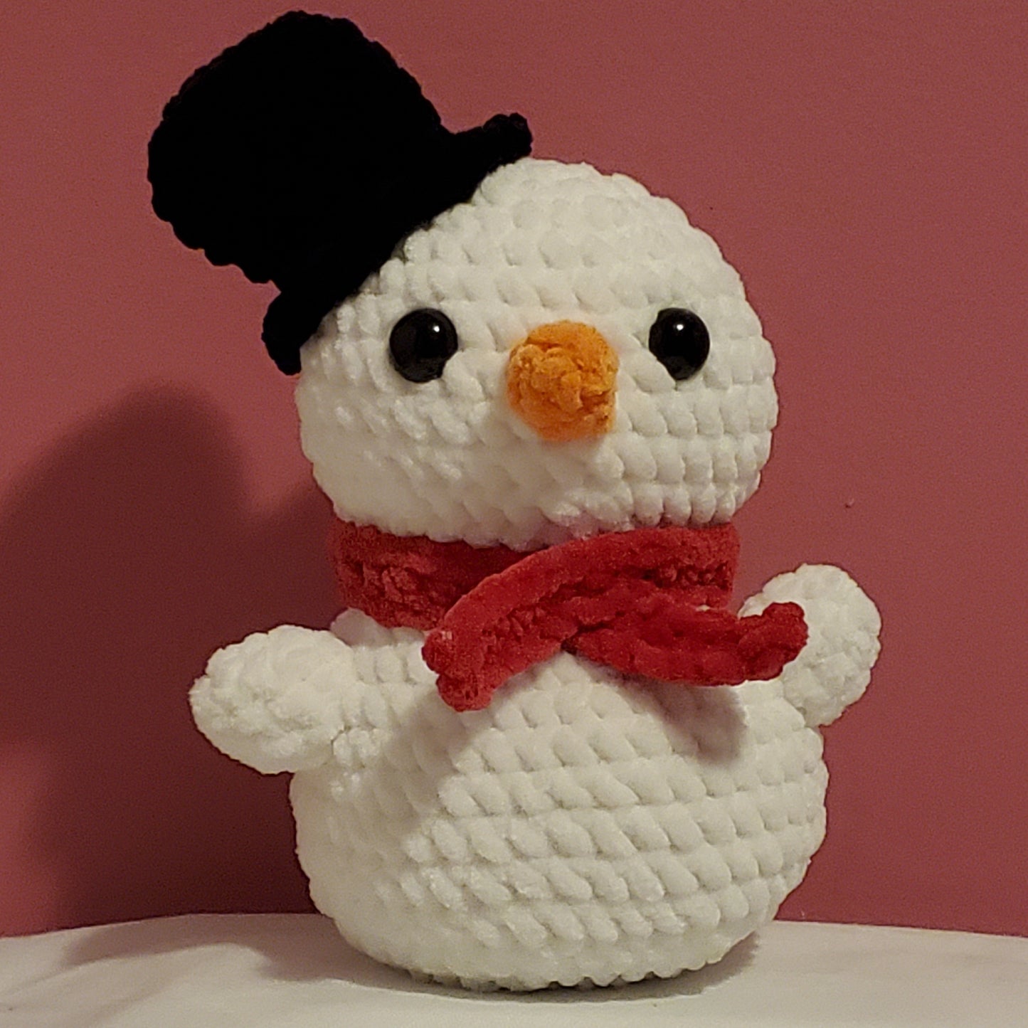 Handmade Snowman w/top hat (November/December)